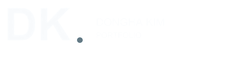 DK · DONGHA KIM · PORTFOLIO